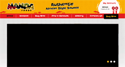 Desktop Screenshot of mandafoods.co.uk